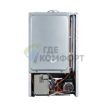 Настенный газовый котел MIZUDO MAESTRO GEM M24Т c шиной OpenTherm стеклянная панель голубая - фото 4