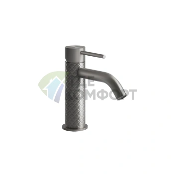 Смеситель GESSI для раковины стальной матовый (54102#239) - фото 1