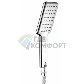 Ручной душ BOSSINI 120x80 мм с функцией 1 режим в цвете хром (B00174.030)