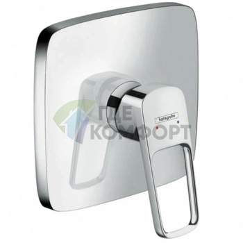 Встраиваемый смеситель для душа Hansgrohe Logis Loop на 1 источник, хром (71267000) - фото 1