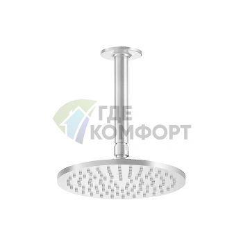 GESSI INCISO: Шарнирная потолочная душевая головка 200 мм, хром (58152#031) - фото 1