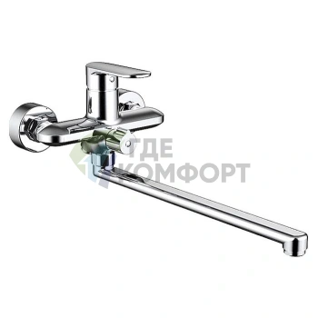 Смеситель универсальный Bravat Opal F6125183CP-02L: стиль и функциональность - фото 1