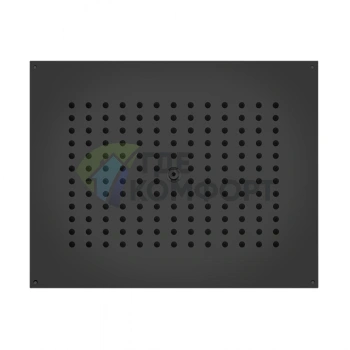 Верхний душ BOSSINI DREAM-RECTANGULAR 470x370 мм, черный матовый (H38387.073) - фото 1