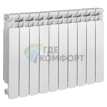 Радиатор алюминиевый Smart Installations 3500010 Easy One 350 10 секций