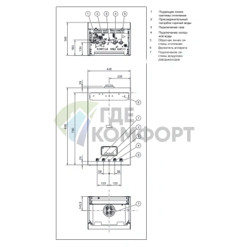 Газовый настенный двухконтурный котел Protherm Ягуар 11 JTV - фото 3