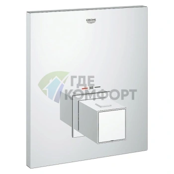 Умный термостат Grohe Grohtherm Cube 19961000 — элегантный комфорт и точный контроль - фото 1