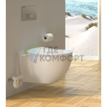 Подвесной унитаз Creavit Free FE322.00100 безободковый - фото 4
