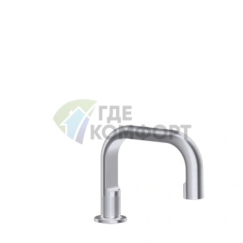 Излив GESSI INCOSO отдельностоящий 140 мм, цвет Finox Brushed Nickel (58091#149) - фото 1