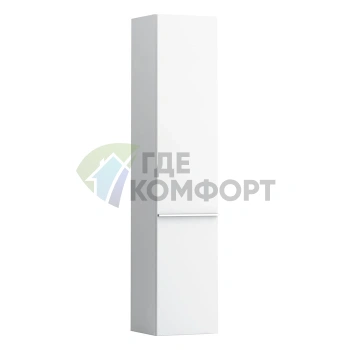 Подвесной шкаф Laufen Case белый матовый, 350х335х1650 мм, с 4 стеклянными полками (4.0202.1.075.463.R) - фото 1