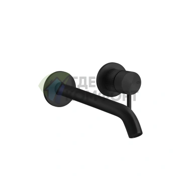 Настенный смеситель GESSI для раковины с высоким изливом, отделка MECCANICA Black (54289#299) - фото 1
