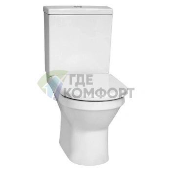Унитаз-компакт VitrA S50 с микролифтом сиденья