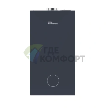 Настенный газовый котел E8 tempo GHA24W (стеклянная панель серый графит) - фото 4