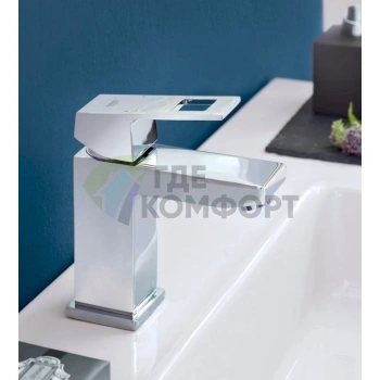 Смеситель для раковины Grohe Eurocube 23132000 - фото 2