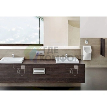 Бесконтактный привод смыва Grohe Tectron Skate 37321001 хром - фото 3