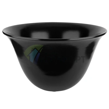 Накладная керамическая раковина Gessi Goccia 50x30 см черный - фото 1