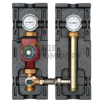 Насосная группа Meibes V-MK 1 с насосом Grundfos UPS 25-60 со смесителем ME 66833.40