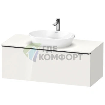 Тумбочка подвесная Duravit D-Neo 459x1200x550 мм, белая высокоглянцевая, 1 ящик (DE494902222) - фото 1