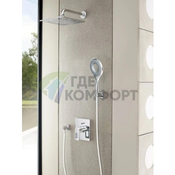 Стильный и функциональный смеситель Grohe Quadra 19455000 для душа - фото 2