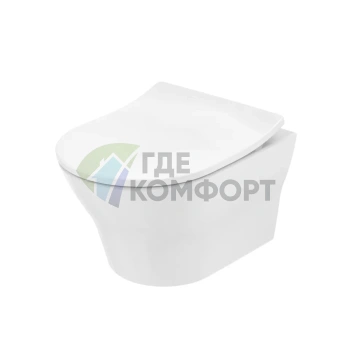 Подвесной унитаз TOTO MH CW162Y без крышки-сиденья — элегантность и компактность - фото 1