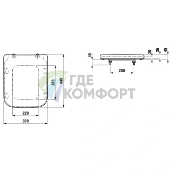 Сиденье для унитаза LAUFEN Pro S съемное с микролифтом (в комплекте с унитазом 8.2096.2.000.000.1) (8.9196.1.000.000.1) - фото 2