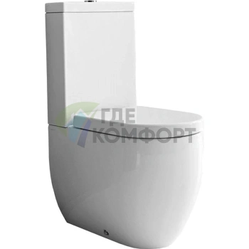 Унитаз-компакт подвесной Kerasan Flo 311701 (311701)