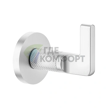 Запорный кран GESSI INCISO для термостатического смесителя: высокопроизводительная модель с резьбой 3/4, хром (58263#031) - фото 1