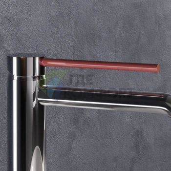 GATTONI CIRCLE ONE Накладка на ручку смесителя для ванны и душа Rosso (9099/90RO)
