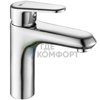 Смеситель для раковины Lemark Point LM0306C с высоким изливом, хром