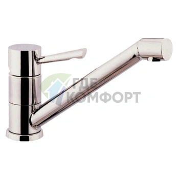 Кухонный смеситель Zorg Inox Merkur из нержавеющей стали - фото 1