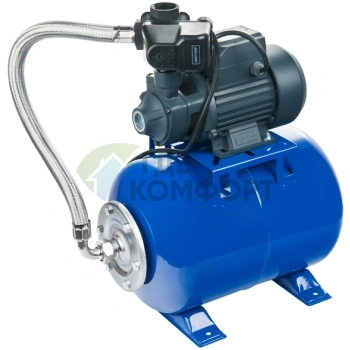 Насосная станция UNIPUMP AUTO QB 60 с гидроаккумулятором 24 л