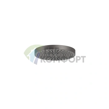 Верхний душ Fantini AF/21, 240 мм, матовый Gun Metal (PVD) (81 P5 8053) - фото 1