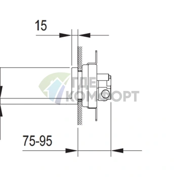 Многофункциональная душевая система Fantini Acquadolce L011B (69 00 L003A) - фото 2
