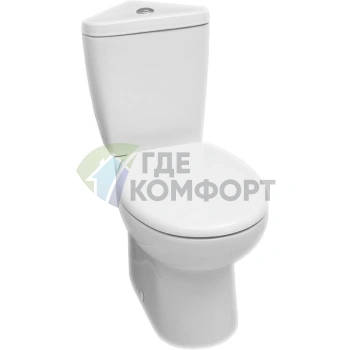 Унитаз-компакт угловой Serel Friendly 6706 с микролифтом