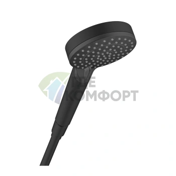 Ручной душ HG Vernis Blend 100 Vario 2jet с режимами Rain и IntenseRain, черный матовый (26270670) - фото 1