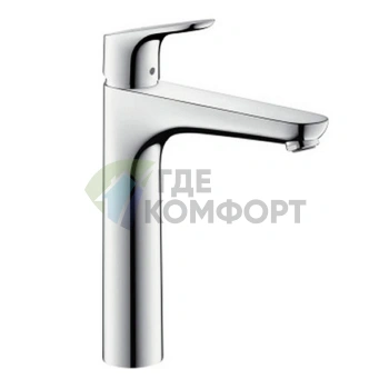 Смеситель для раковины Hansgrohe Focus с хромированным покрытием (31518000) - фото 1