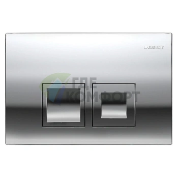 Кнопка смыва для бачка Geberit Delta 50, хром (115.135.21.1) - фото 1