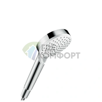 Ручной душ HG Crometta Vario: 2 струи Rain и IntenseRain, белый/хром (26332400) - фото 1