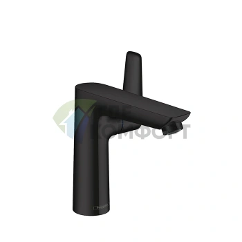 Смеситель для раковины Hansgrohe Talis E 150, черный матовый (71754670) - фото 1