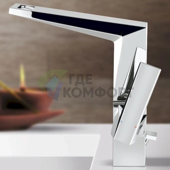 Смеситель для раковины Grohe Allure Brilliant с хромированным покрытием - фото 4