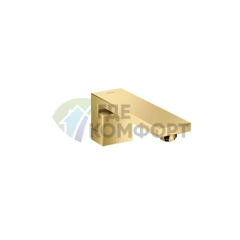 Излив для ванны AX Edge 190 мм: полированное золото (46410990) - фото 1