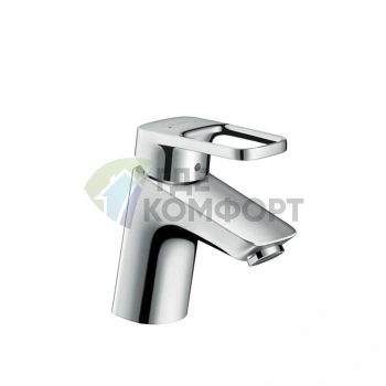 Смеситель для раковины Hansgrohe Logis Loop с донным клапаном, хром (71150000) - фото 1