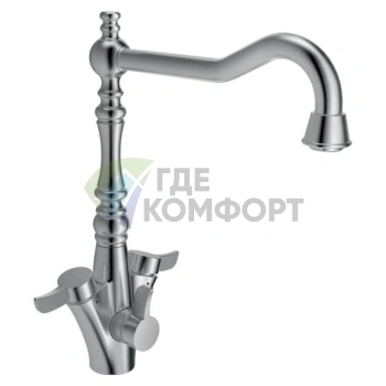 Кухонный смеситель Zorg Inox Rosso - фото 1