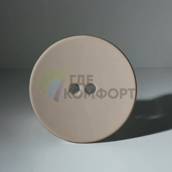 Декоративная пластина для слива раковины Kerasan Deco цвет Nocciola (486081)