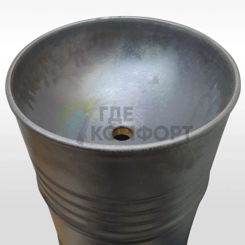 Раковина Kerasan Artwork BARREL 45x90 см: свободностоящая, цвет ржавчина, без отверстия под смеситель (4742K83) - фото 1