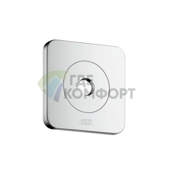 Настенная панель для душа AX ShowerSelect 120x120 мм, хром (36725000) - фото 1