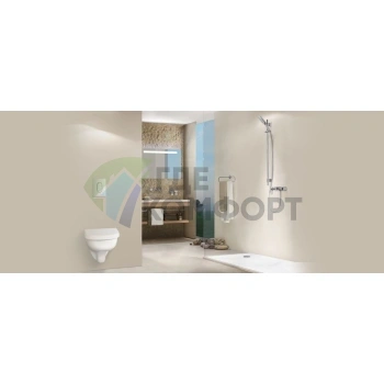 Кнопка смыва Grohe Arena Cosmopolitan 38844P00: бесшумная и надежная в матовом хроме - фото 4