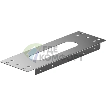 Монтажная панель HG sBox для установки на плитку из нержавеющей стали (28016000) - фото 1