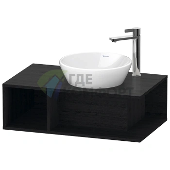 Подвесная тумба Duravit D-Neo: компактность и стиль в цвете Black Oak (DE493801616) - фото 1