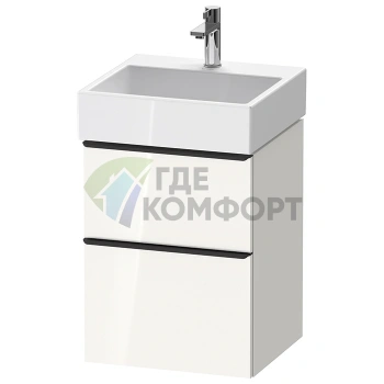 Подвесная тумбочка Duravit D-Neo 484x442x625 мм, 1 ящик, белый высокоглянцевый (DE437002222) - фото 1