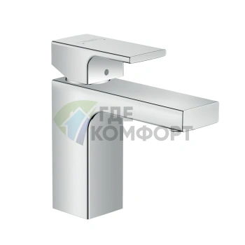 Смеситель для раковины Hansgrohe Vernis Shape 100, хром (71569000) - фото 1